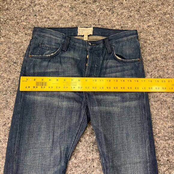 Current Elliot Jeans Womens Size 25 Button Fly Straight Leg Denim - Picture 6 of 9